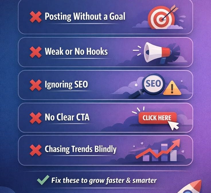 Top 10 Digital Marketing Mistakes Beginners Must Avoid in 2026